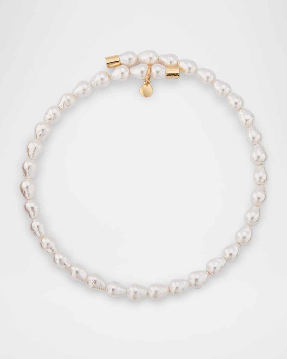 Ondine Pearl Collar Necklace